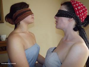 www.boundkathy-friends.com - Allex and Shaine  tied together thumbnail