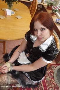 www.boundkathy-friends.com - Mandi Maid tied thumbnail