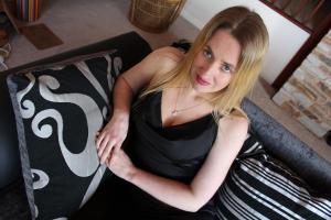 www.boundkathy-friends.com - Claire bound with PVC tape thumbnail