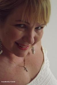 www.boundkathy-friends.com - Tigerlily Tied to chair in a white dress thumbnail
